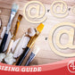 Unfinished Wood @ (At) Symbol | DIY Craft Cutout | Up to 36"