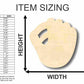 Unfinished Wood Baseball Mitt Shape - Sports - Kids Room Decor - up to 46" DIY