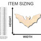 Unfinished Wood Bat Shape - Animal - Wildlife - Craft - up to 46" DIY