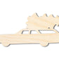 Unfinished Wood Christmas Tree Station Wagon Shape - Craft - up to 46"