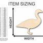 Unfinished Wood Canadian Goose Shape - Animal - Wildlife - Craft - up to 46" DIY