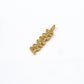 Clear CZ Gold Silver MAMA Word Pendant charm, Sku#LD136