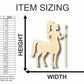 Unfinished Wood Centaur Shape - Mythical - Craft - up to 46" DIY