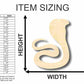 Unfinished Wood Cobra Snake Shape - Animal - Wildlife - Craft - up to 46" DIY