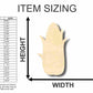 Unfinished Wood Corn Shape - Fall - Kitchen - Food - Craft - up to 46" DIY
