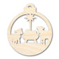 Unfinished Wood Bethlehem Nativity Ornament Shape - Christmas - Craft - up to 46" DIY