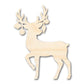 Unfinished Wood Ornament Reindeer Shape - Craft - up to 46" DIY