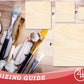Unfinished Wood Square Shape | Wood Canvas | Craft Base | DIY Craft Cutout | Up to 36"