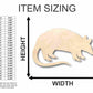 Unfinished Wood Armadillo Shape - Animal - Craft - up to 46" DIY