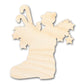 Unfinished Wood Christmas Boot Silhouette Shape - Craft - up to 46"