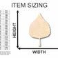 Unfinished Wood Birch Leaf Shape - Fall - Craft - up to 46" DIY