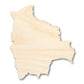 Unfinished Wood Bolivia Shape - Craft - up to 46"
