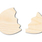 Unfinished Wood Broken Egg Shape - Easter Spring Craft - up to 46" DIY