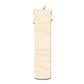 Unfinished Wood Candle Shape - Craft - up to 46"
