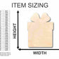 Unfinished Wood Present Gift Shape - Christmas - Birthday - Craft - up to 46" DIY