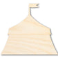 Unfinished Wood Circus Tent Shape | Fair | Craft Cutout | up to 46" DIY