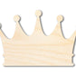 Unfinished Wood Crown Shape | Medieval Pirates | DIY Craft Cutout | up to 46"
