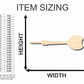 Unfinished Wood Dart Shape - Craft - up to 46" DIY