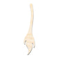Unfinished Wood Donkey Tail Shape - Craft - up to 46"