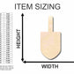 Unfinished Wood Dreidel Shape - Hanukkah - Craft - up to 46" DIY