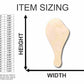 Unfinished Wood Drumstick Shape - Kitchen - Food - Craft - up to 46" DIY