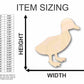 Unfinished Wood Walking Duck Shape - Animal - Wildlife - Craft - up to 46" DIY