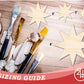 Unfinished Wood 8-Pointed Star Shape | DIY Craft Cutout | Up to 36"