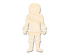 Unfinished Wood Eskimo Shape - Eskimo - Inuit - Winter - Craft - up to 46" DIY