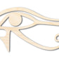 Unfinished Wood Eye of Ra Shape - Egypt - Mythical Craft - up to 46" DIY