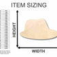 Unfinished Wood Fedora Shape - Hat - Craft - up to 46" DIY