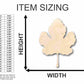 Unfinished Wood Fig Leaf Shape - Fall - Fruit - Craft - up to 46" DIY