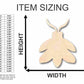 Unfinished Wood Firefly Shape -Insect - Animal - Wildlife - Craft - up to 46" DIY
