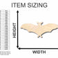 Unfinished Wood Bat Shape - Animal - Craft - up to 46" DIY