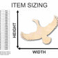 Unfinished Wood Flying Duck Shape - Animal - Wildlife - Craft - up to 46" DIY