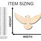 Unfinished Wood Flying Raven Shape - Animal - Wildlife - Craft - up to 46" DIY