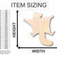Unfinished Wood Flying Squirrel Shape - Animal - Craft - up to 46" DIY