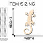 Unfinished Wood Gecko Shape - Animal - Craft - up to 46" DIY