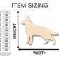 Unfinished Wood German Shepherd Dog Shape - Animal - Pet - Craft - up to 46" DIY
