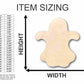 Unfinished Wood Ghost Shape - Halloween - Craft - up to 46" DIY