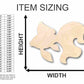 Unfinished Wood Goldfish Shape - Pet - Ocean - Craft - up to 46" DIY