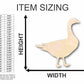 Unfinished Wood Goose Shape - Animal - Wildlife - Craft - up to 46" DIY
