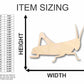 Unfinished Wood Grasshopper Shape - Insect - Wildlife - Craft - up to 46" DIY