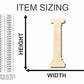 Unfinished Wood Greek Classic Column Shape - Craft - up to 46" DIY