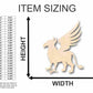Unfinished Wood Griffin Shape - Mythical - Beast - Craft - up to 46" DIY