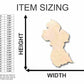 Unfinished Wood Guyana Shape - Country - Craft - up to 46" DIY