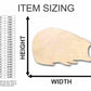 Unfinished Wood Hedgehog Shape - Animal - Wildlife - Craft - up to 46" DIY