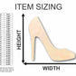 Unfinished Wood High Heels Shape - Craft - up to 46" DIY