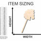 Unfinished Wood Hobby Horse Shape - Toy Animal - Craft - up to 46" DIY