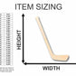 Unfinished Wood Hockey Stick Shape - Sporting - Craft - up to 46" DIY