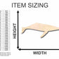 Unfinished Wood Humpback Whale Shape - Ocean - Craft - up to 46" DIY